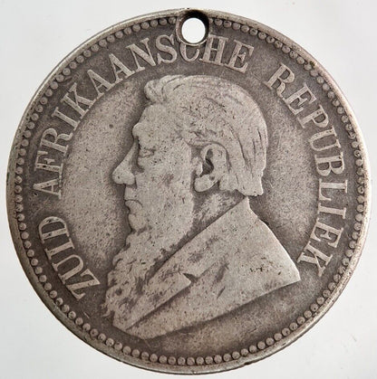 1894 South Africa Half - Crown Silver Coin | Collectable Grade