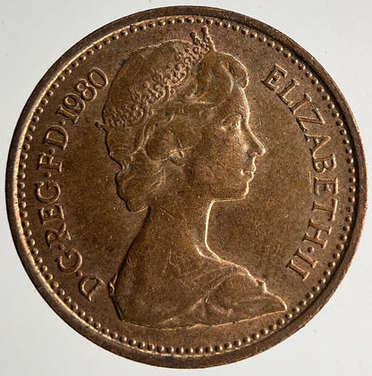 1980 Elizabeth II New 1/2 Half - Penny Coin | Very High Grade