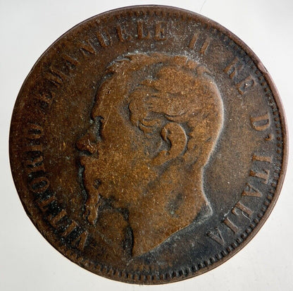 1867 Italy 10 Centesimi Coin | Collectable Grade