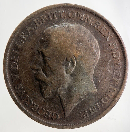 1912 George V One Penny Coin | Collectable Grade