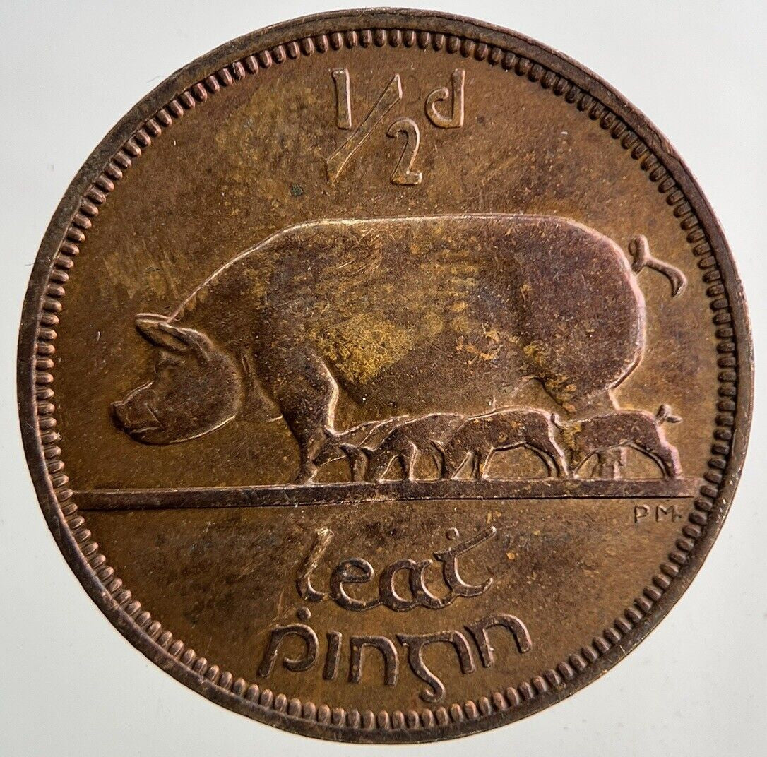 1942 Irish Half - Penny Coin | Very High Grade