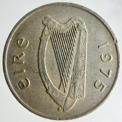 1975 Irish 10p Ten - Pence Coin | Fine Collectable Grade