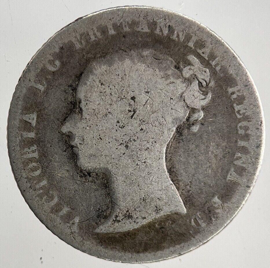 1842 Victoria Four-Pence Groat Silver Coin | Collectable Grade