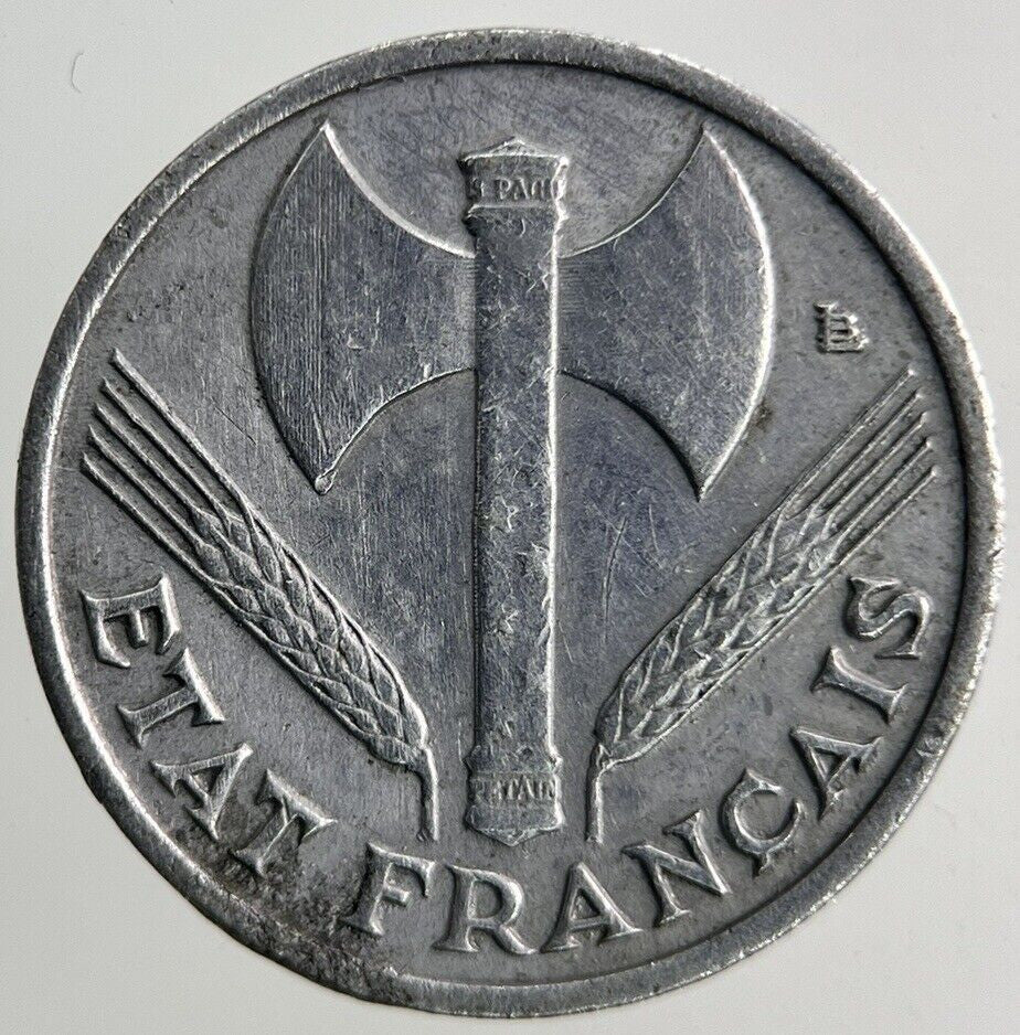 1943 France 50 Centimes Coin | Fine Collectable Grade