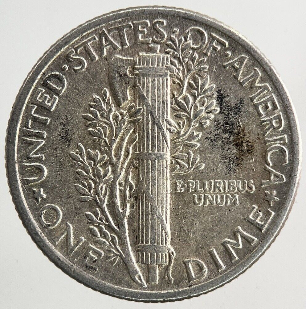 1941 US USA Mercury One Dime Silver Coin | Very High Grade
