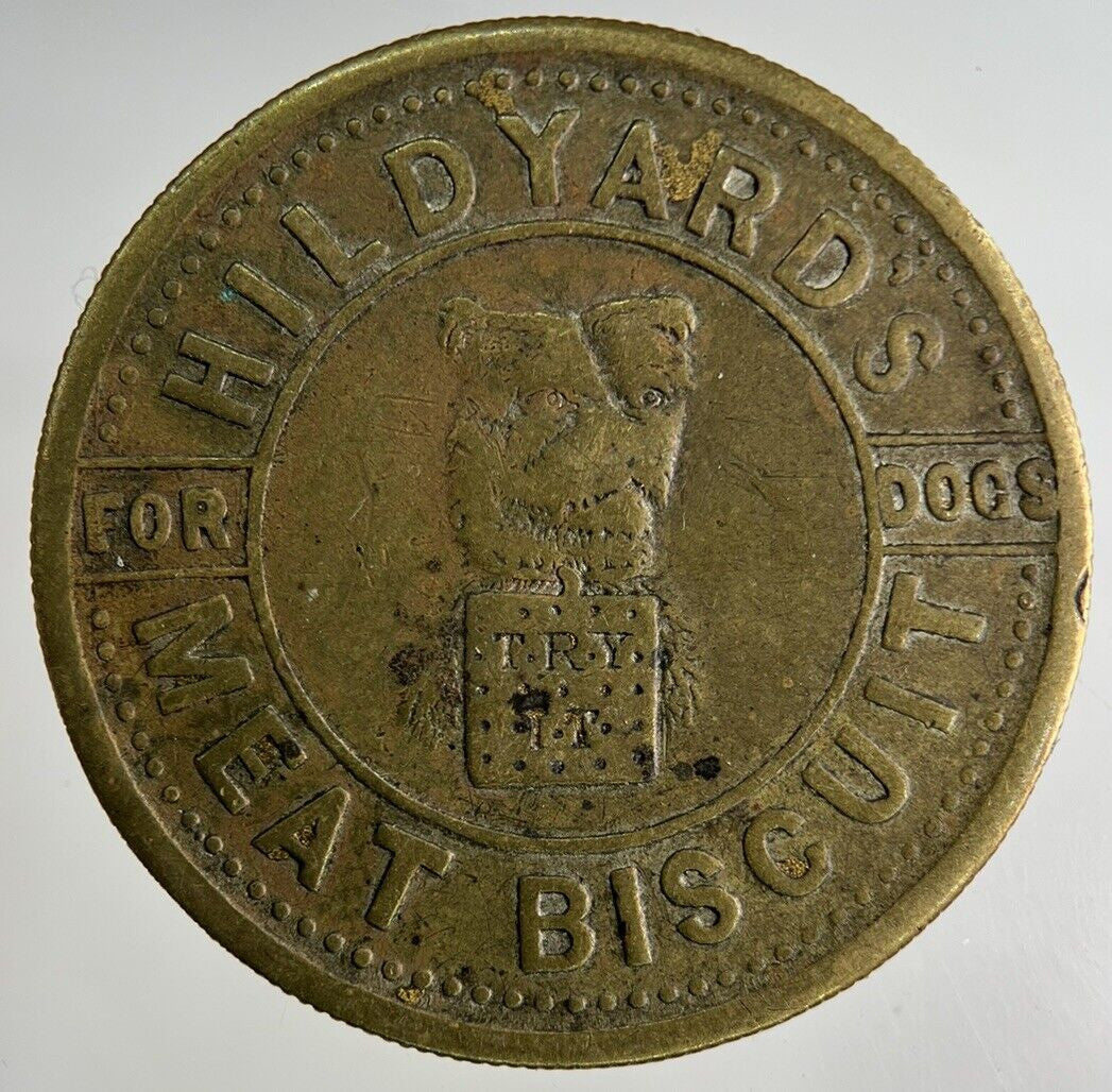 British Hildyard’s Meat Biscuit For Dogs Token Coin | Collectable Grade