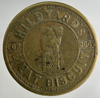 British Hildyard’s Meat Biscuit For Dogs Token Coin | Collectable Grade