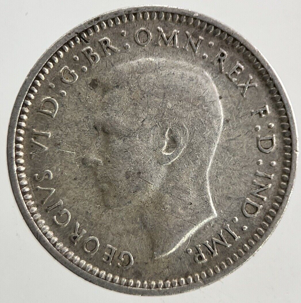 1942 - S Australia Threepence Silver Coin | Fine Collectable Grade