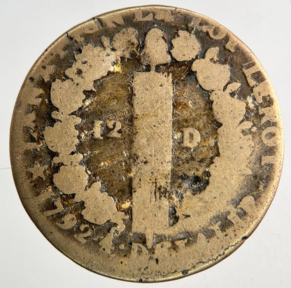 1792 France 1 Sol Coin | Collectable Grade