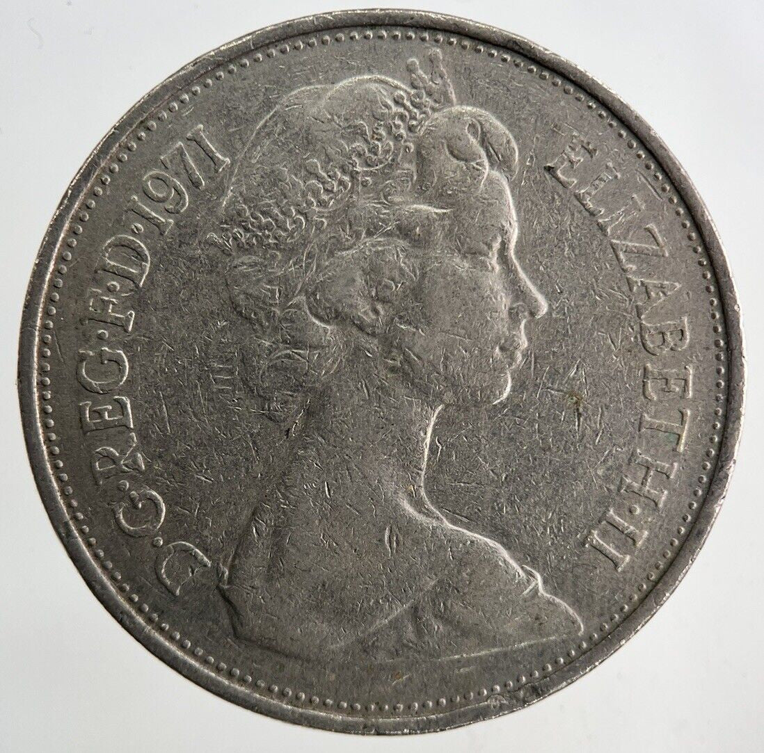 1971 Elizabeth II 2nd 10p Ten - Pence Coin | Fine Collectable Grade