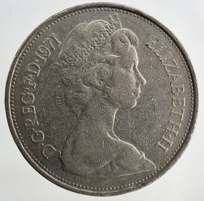 1971 Elizabeth II 2nd 10p Ten - Pence Coin | Fine Collectable Grade