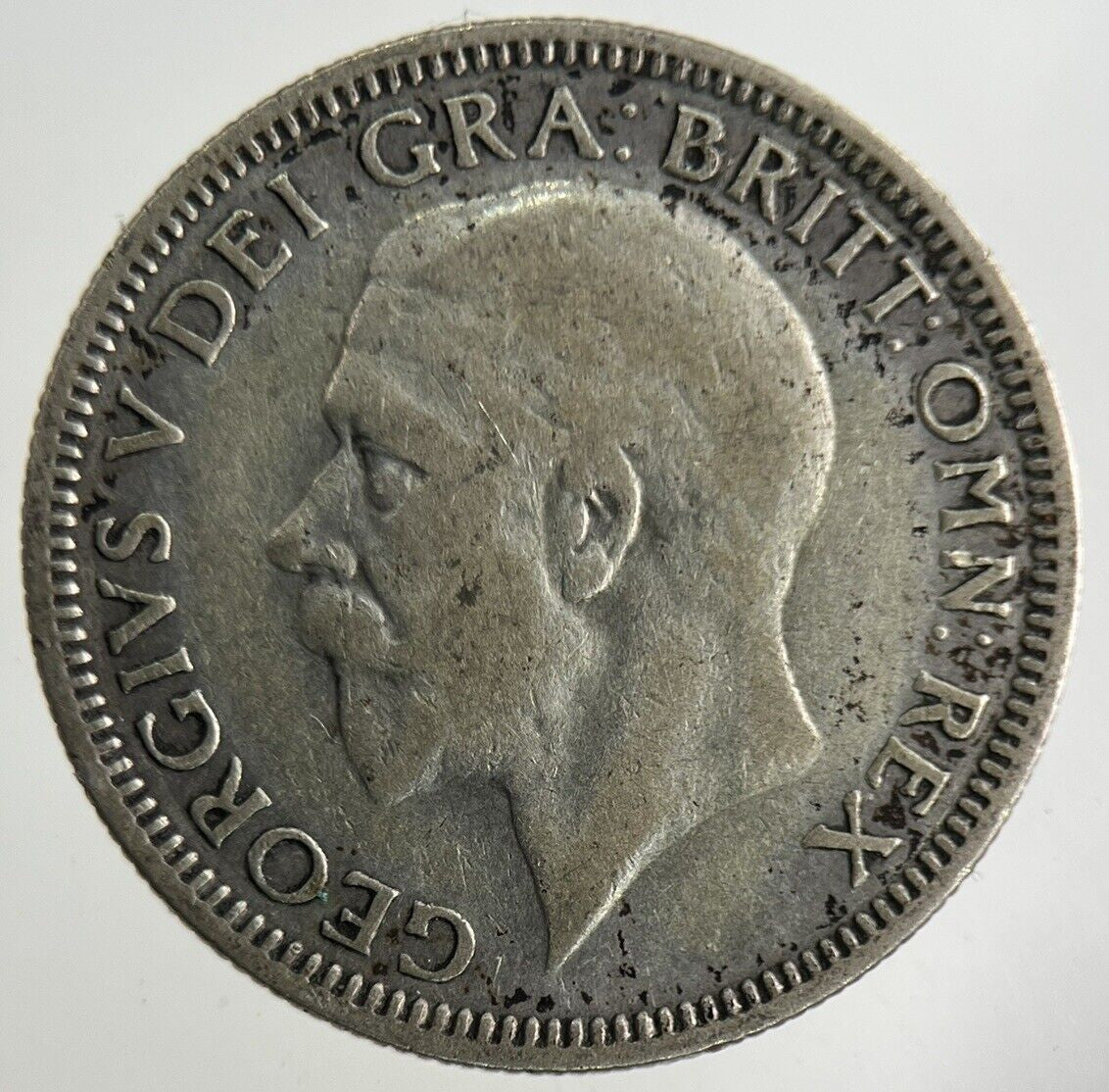 1934 George V Shilling Silver Coin | Fine Collectable Grade