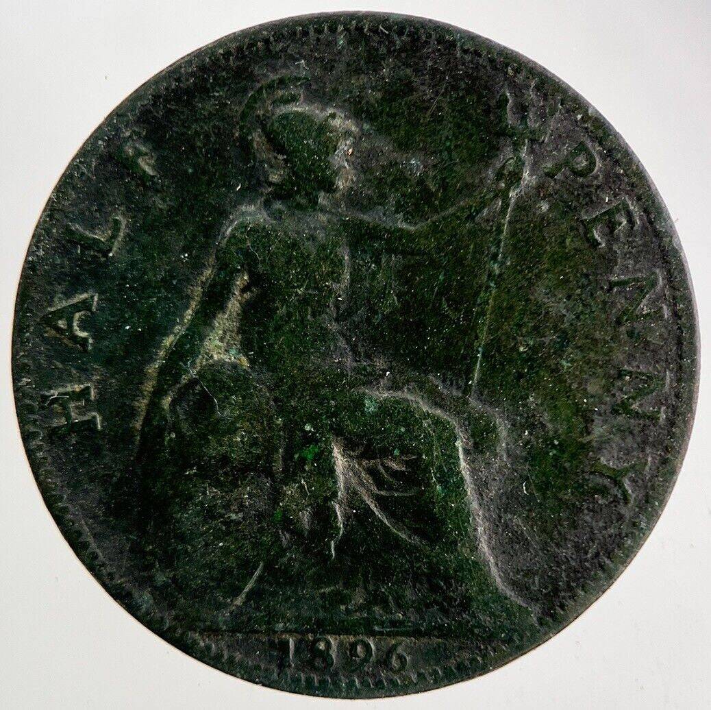 1896 Victoria Half - Penny Coin | Collectable Grade