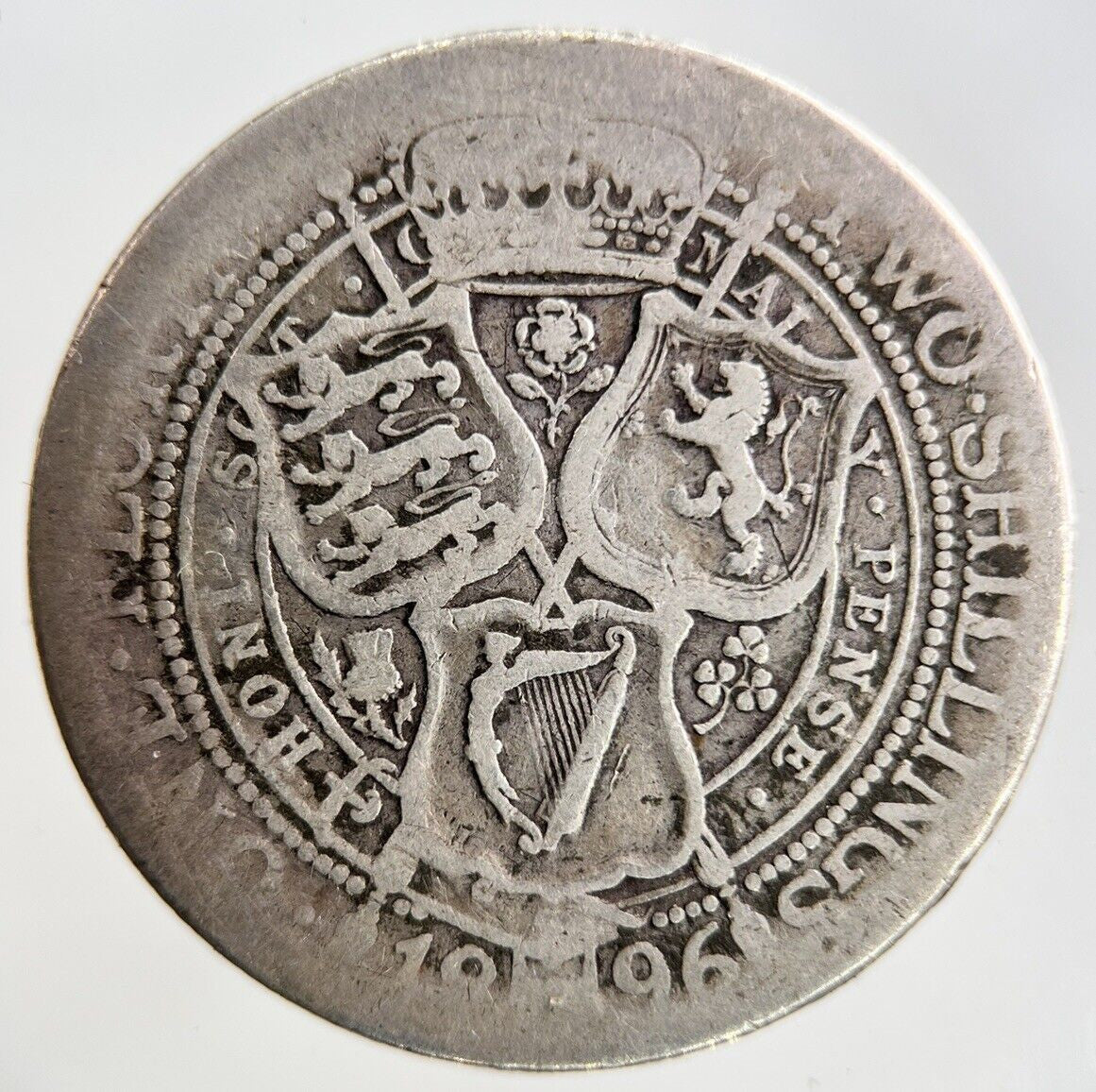 1896 Victoria Florin Silver Coin | Collectable Grade