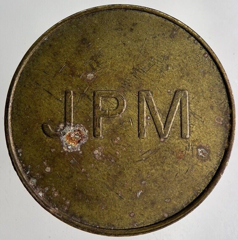 Old Retro British JPM 10p Gaming Token Coin | Fine Collectable Grade