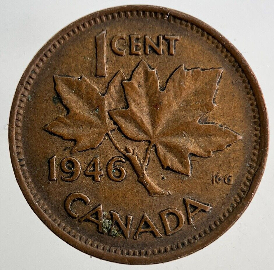 1946 Canada 1 Cent Coin | Very High Grade
