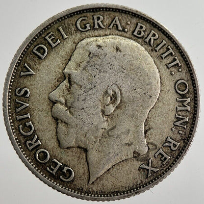 1921 George V Shilling Silver Coin | Very High Grade | a8608