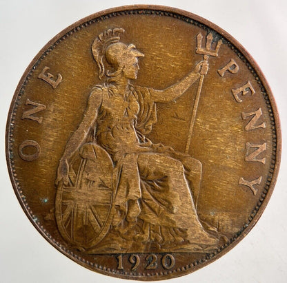 1920 George V One Penny Coin | Fine Collectable Grade