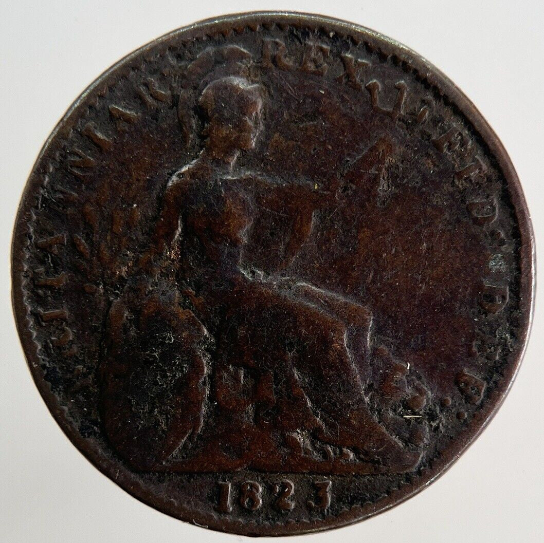 1823 George IV Farthing Coin | Collectable Grade