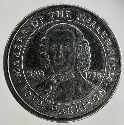 2000 Into A New Millennium John Harrison Token Coin | Fine Collectable Grade