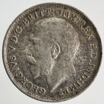 1918 George V Silver Threepence Coin | Fine Collectable Grade