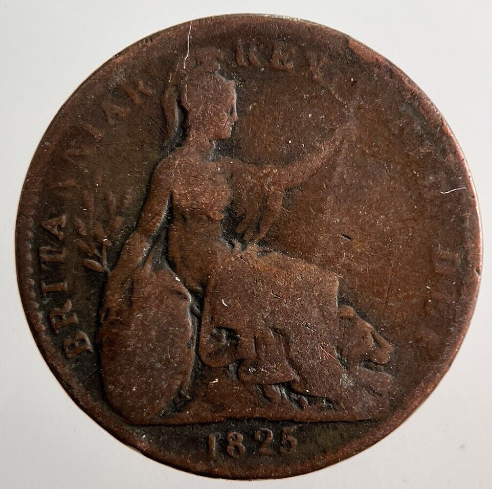1825 George IV Farthing Coin | Collectable Grade