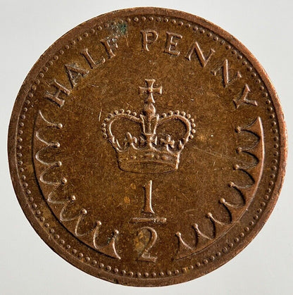 1982 Elizabeth II 2nd 1/2 Half New Penny Pence Coin | Fine Collectable Grade