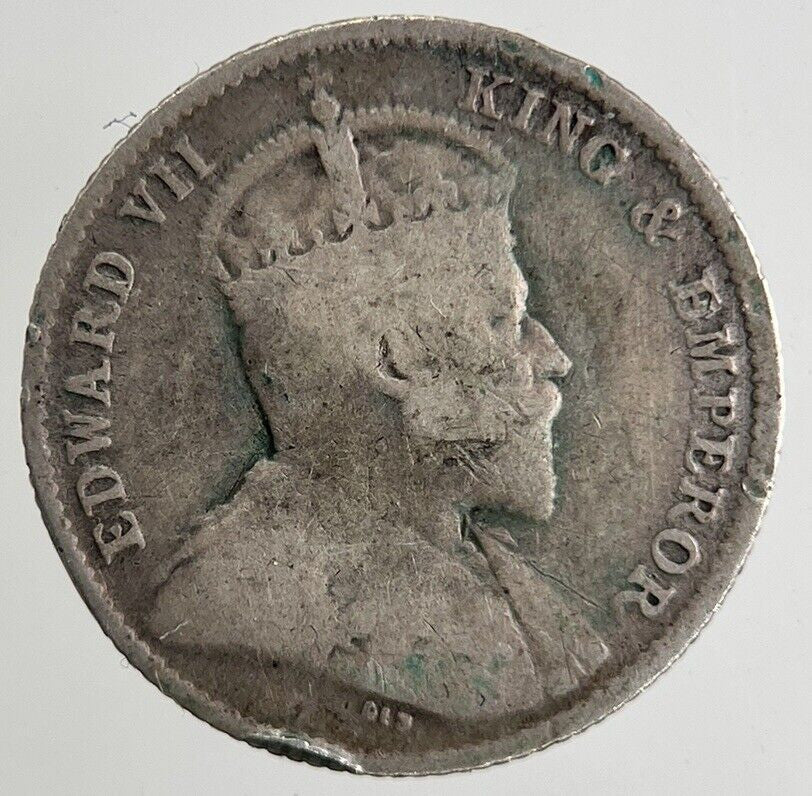 1904 Hong Kong 5 Cents Silver Coin | Fine Collectable Grade