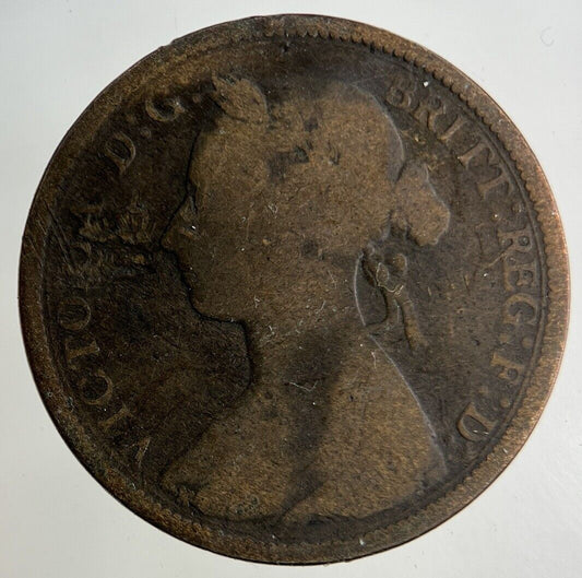 1884 Victoria Half-Penny Coin | Collectable Grade