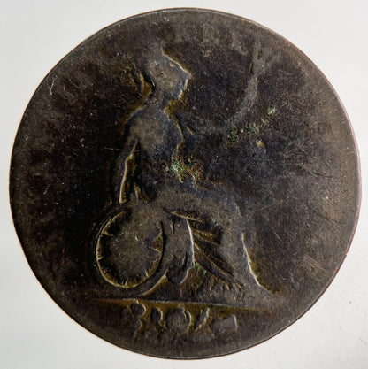 1827 George IV Half - Penny Coin | Collectable Grade
