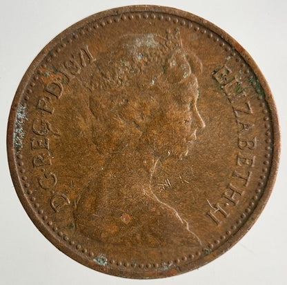 1971 Elizabeth II 2nd New 1/2 Half - Penny Coin | Fine Collectable Grade