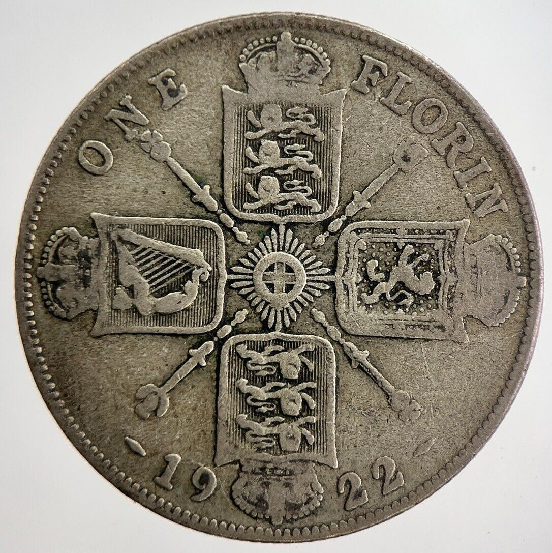 1922 George V Florin Silver Coin | Collectable Grade