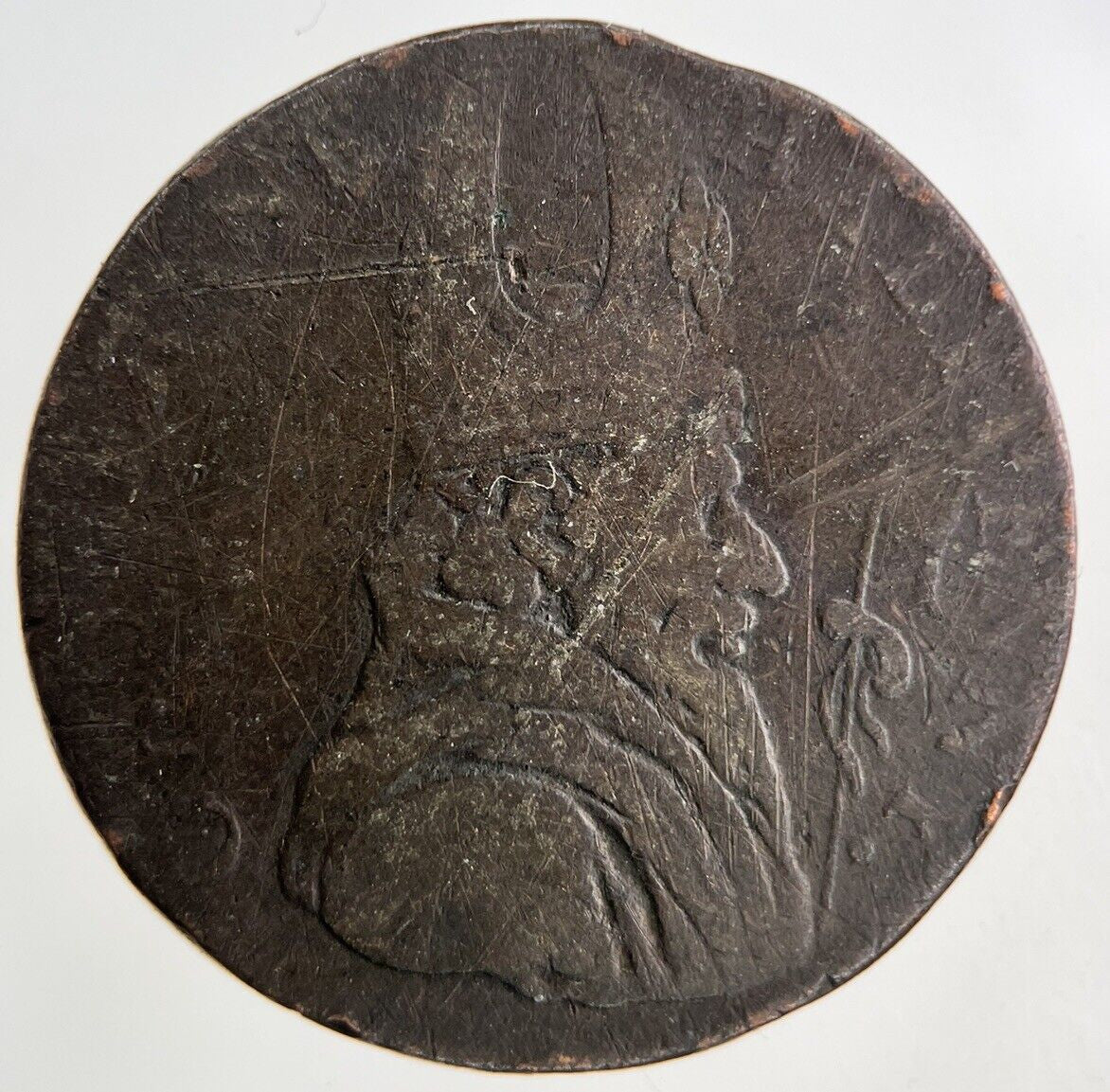19th Century Hibernia Token Half - Penny Coin | Collectable Grade