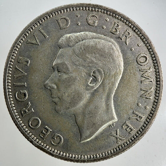 1941 George VI Half - Crown Silver Coin | Fine Collectable Grade