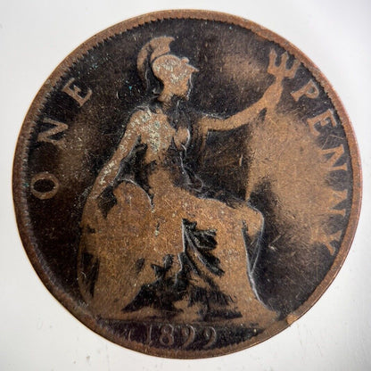 1899 Victoria One Penny Coin | Collectable Grade