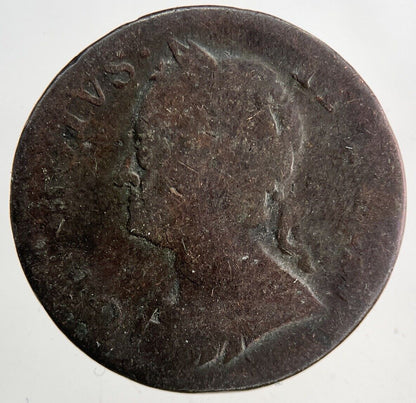 1754 George II 2nd Farthing Coin | Collectable Grade