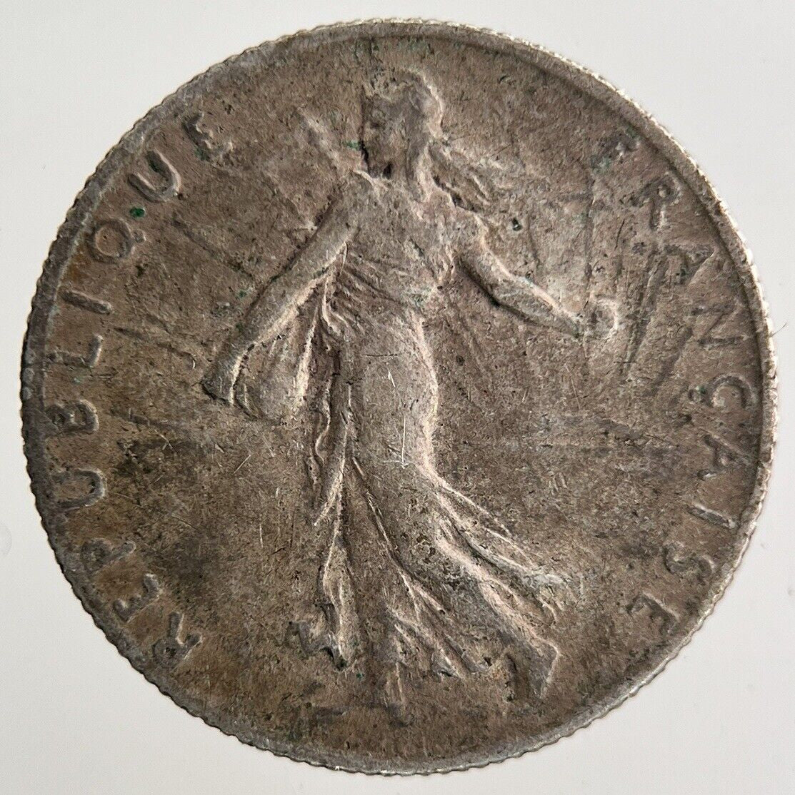 1917 France 50 Centimes Silver Coin | Collectable Grade
