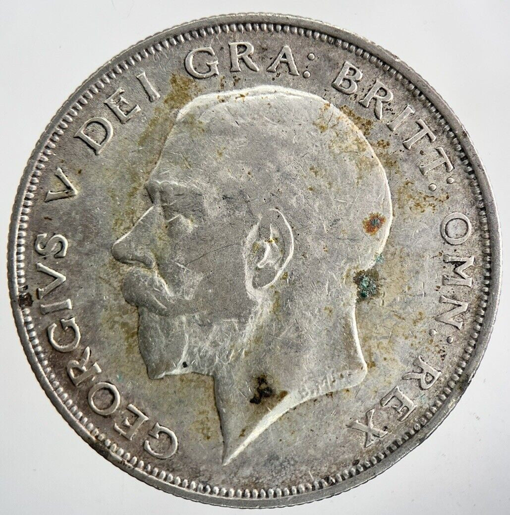 1923 George V Half - Crown Silver Coin | Very High Grade