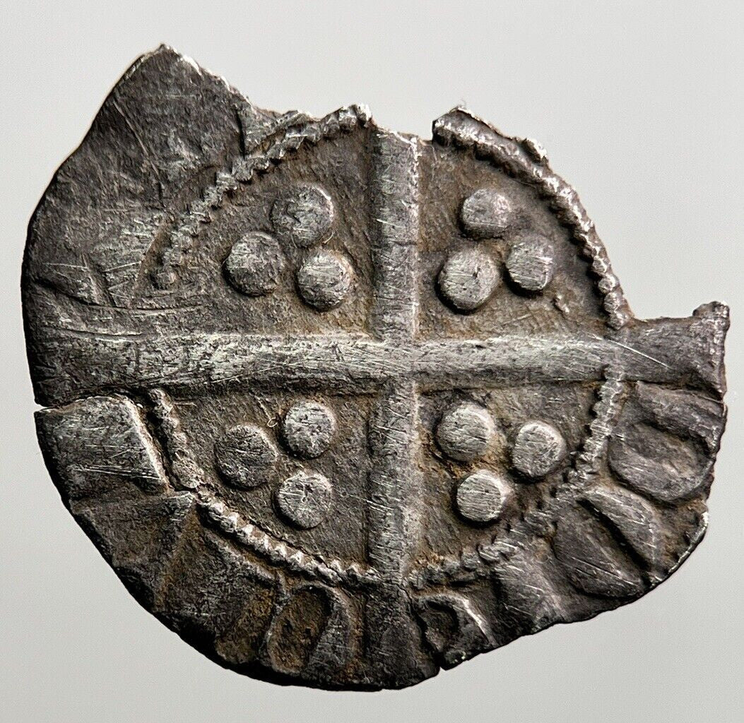 1272-1307 British Medieval Edward I 1st Penny Hammered Silver Coin | a907