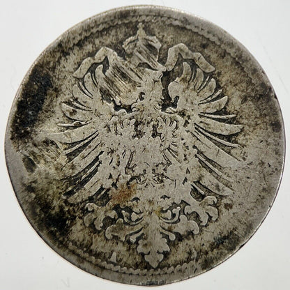 1875 Germany 10 Pfennig Coin | Fair Grade | a7297
