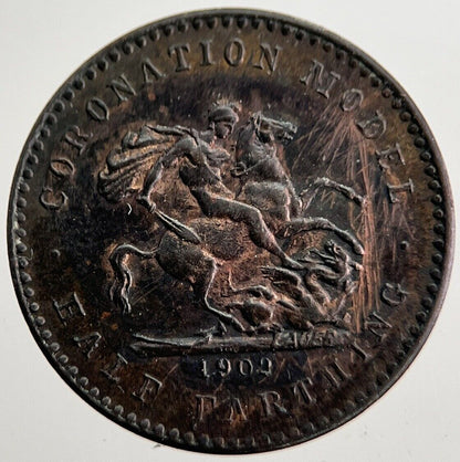 Old Toy Money Mini Edward VII Sovereign Coin | Very High Grade | a8149