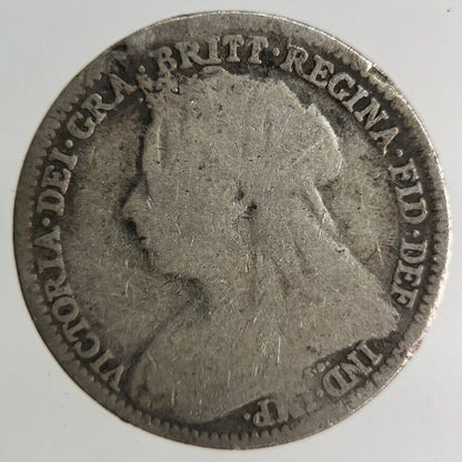1895 Victoria Threepence Silver Coin | Collectable Grade