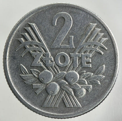 1960 Poland 2 Zloty Coin | Fine Collectable Grade