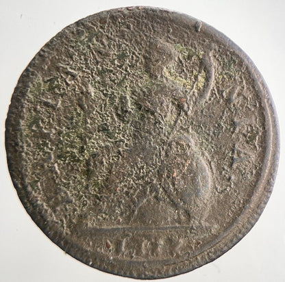 1717 George I 1st Half - Penny Coin | Collectable Grade | a7978