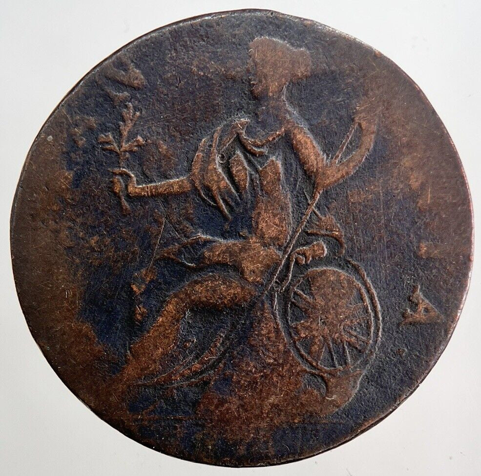 1774 George 3rd III Half - Penny Coin | Fine Collectable Grade | a5779