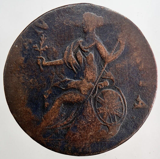 1774 George 3rd III Half - Penny Coin | Fine Collectable Grade | a5779