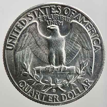 1949 - D US American Quarter Silver Coin | Very High Grade | a266