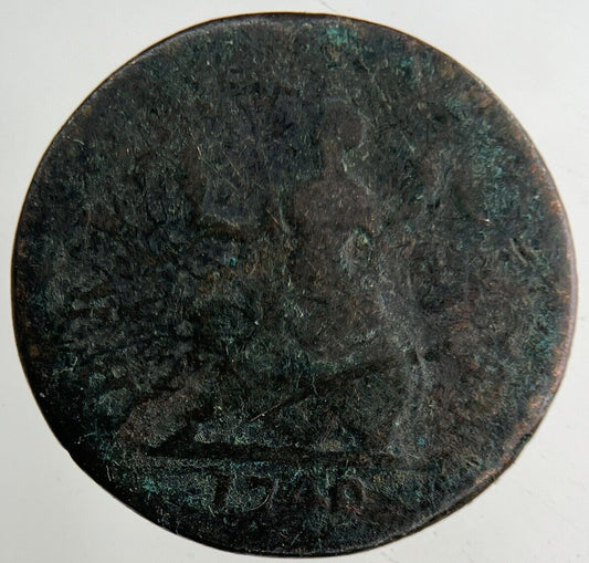 1749 George II 2nd Farthing Coin | Collectable Grade