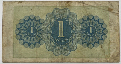 Old Vintage Austria 1 Schilling Banknote | Collectable Grade