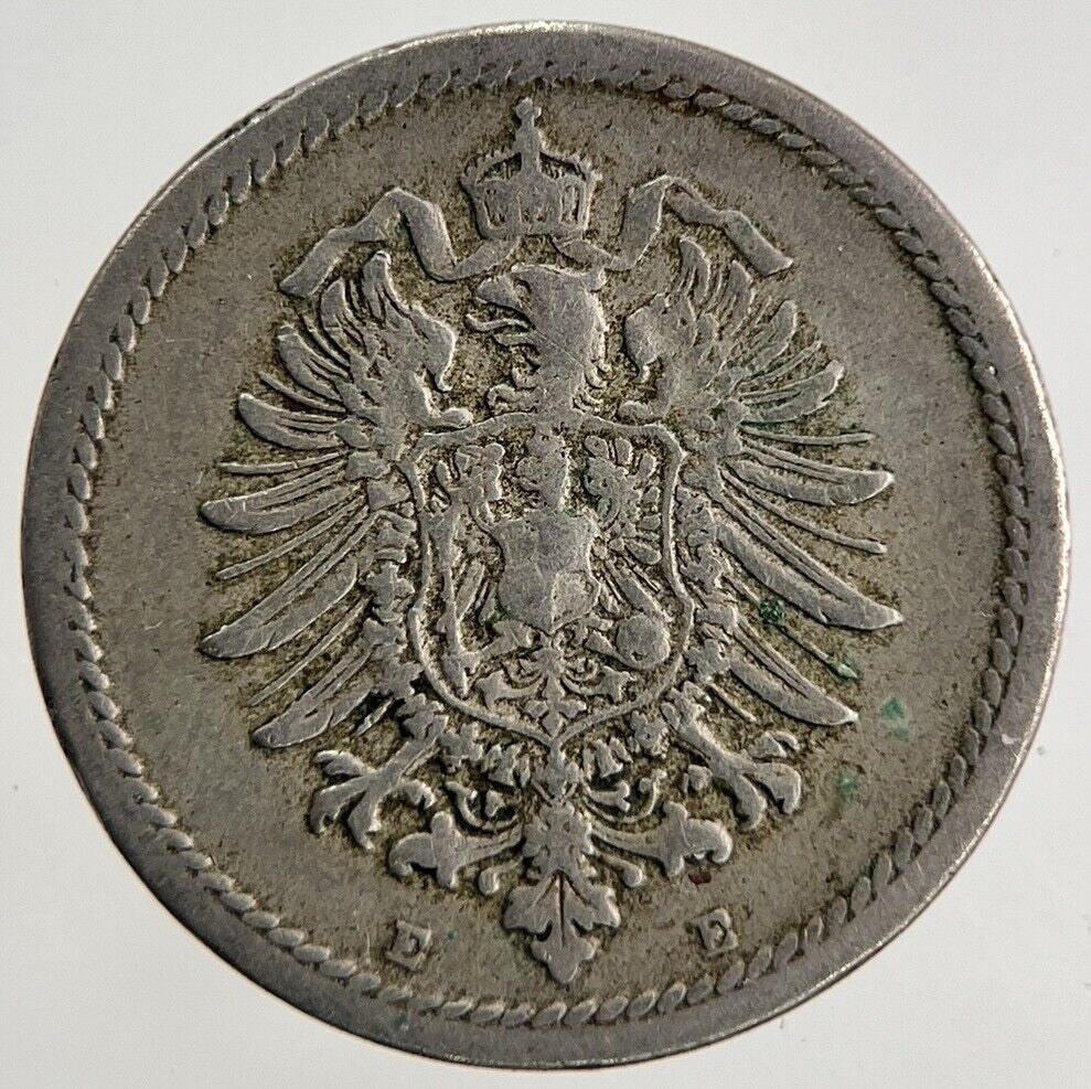 1875 Germany 5 Pfennig Coin | Fine Collectable Grade